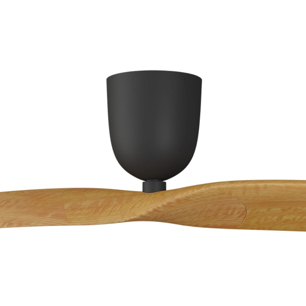 Without Light AE2+ Ceiling Fan Light Woodgrain and Black