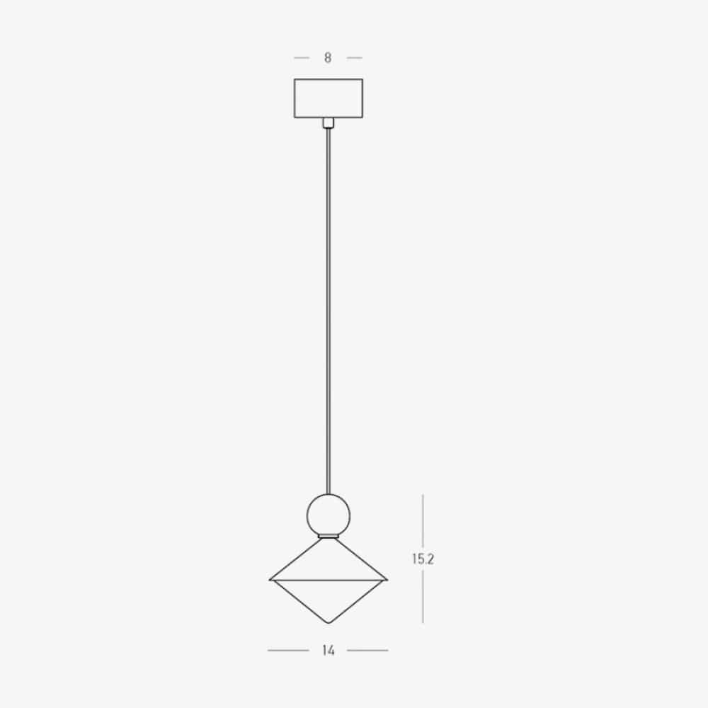 Interior Pendant Aegea Single Pendant