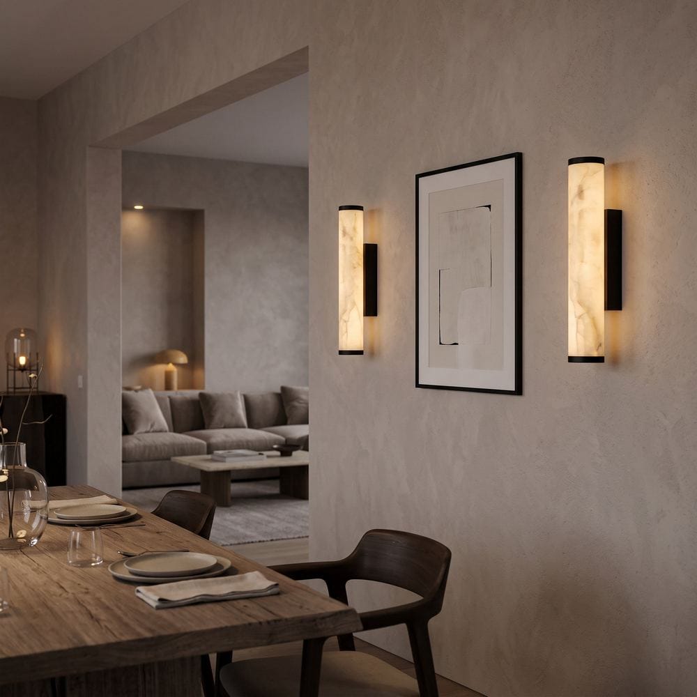 Interior Wall Light / Sconce Alba Kari Ice Jade Indoor Wall Light
