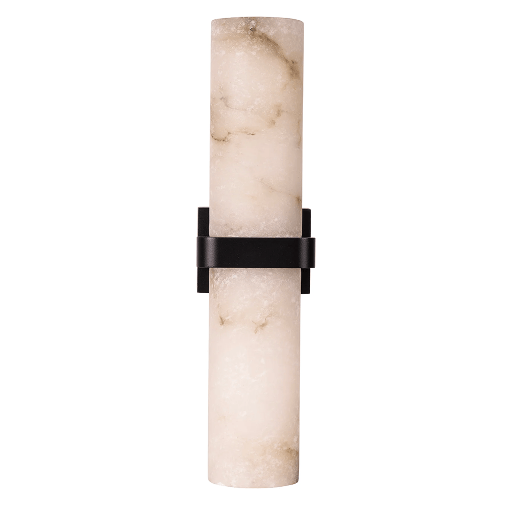 Exterior Wall Light Albast Up & Down Wall Light with Alabaster Glass