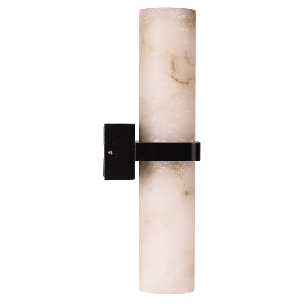 Exterior Wall Light Albast Up & Down Wall Light with Alabaster Glass