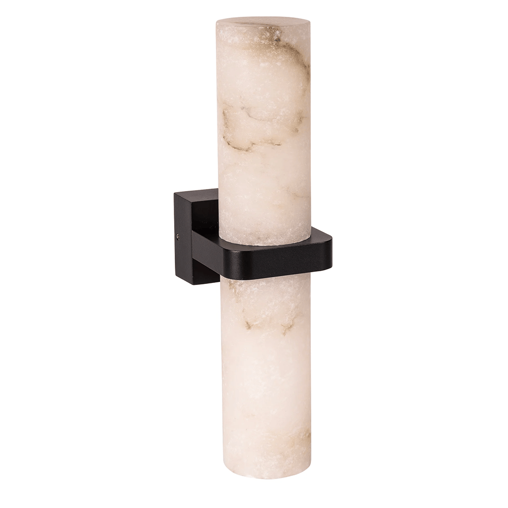 Exterior Wall Light Albast Up & Down Wall Light with Alabaster Glass