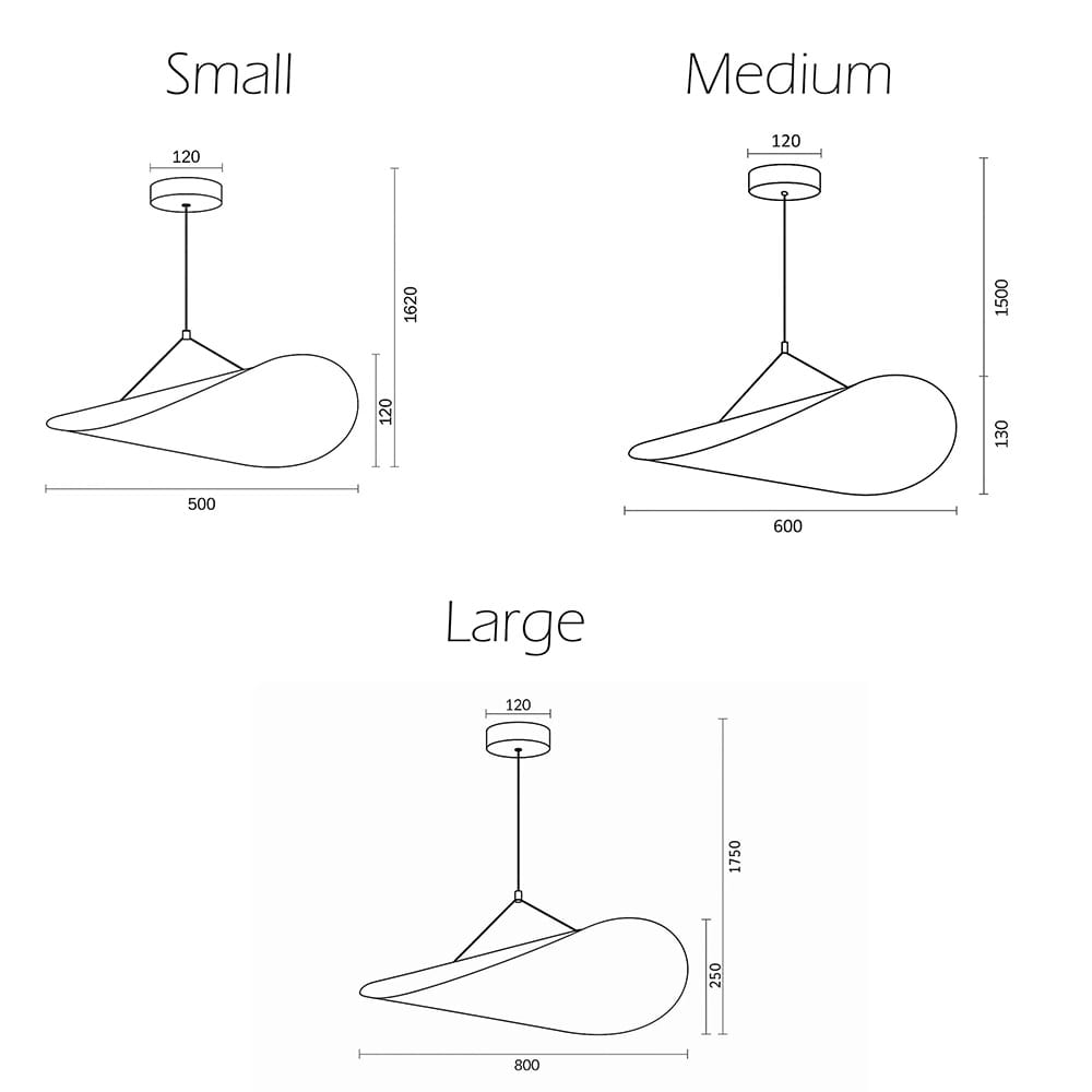 Interior Pendant Arca Silk LED Pendant Light