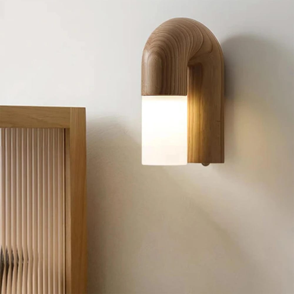 Interior Wall Light / Sconce Arch wood Indoor LED Wall Light