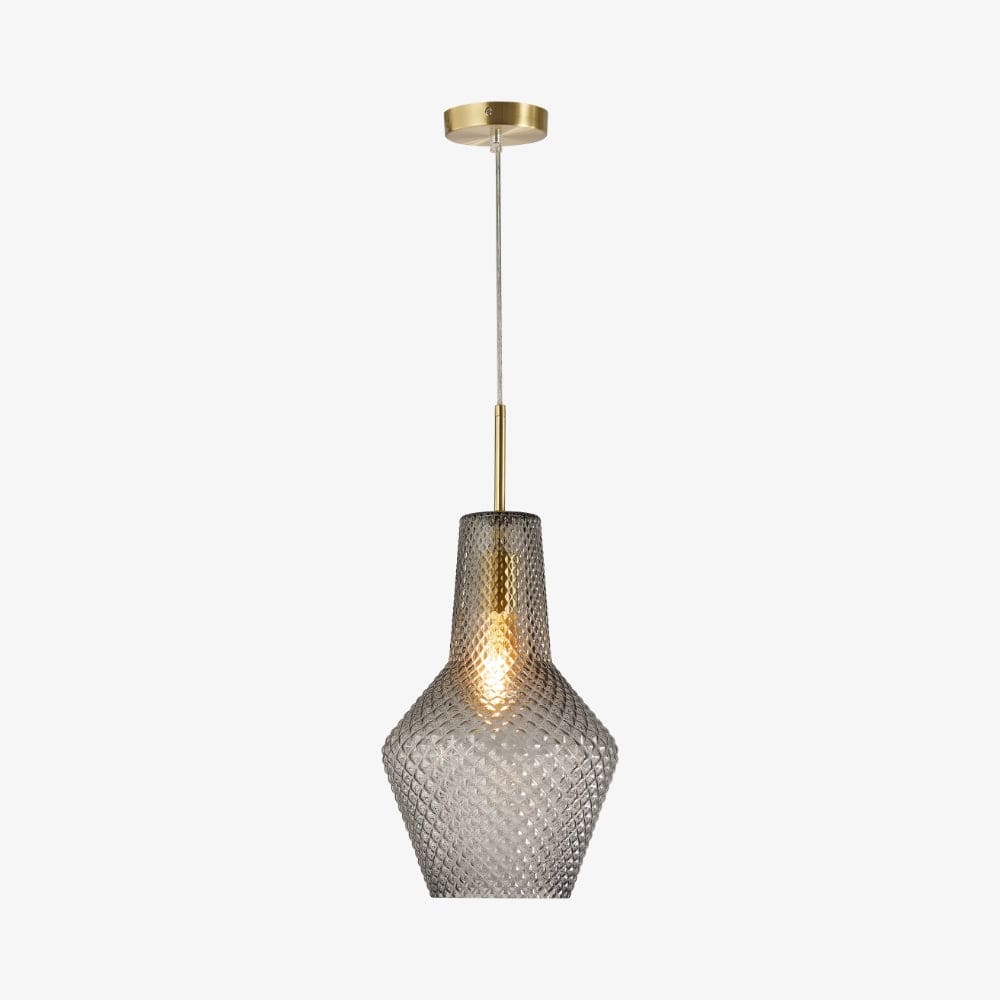 Interior Pendant Avian Diamond Cut Glass 1 Light Pendant