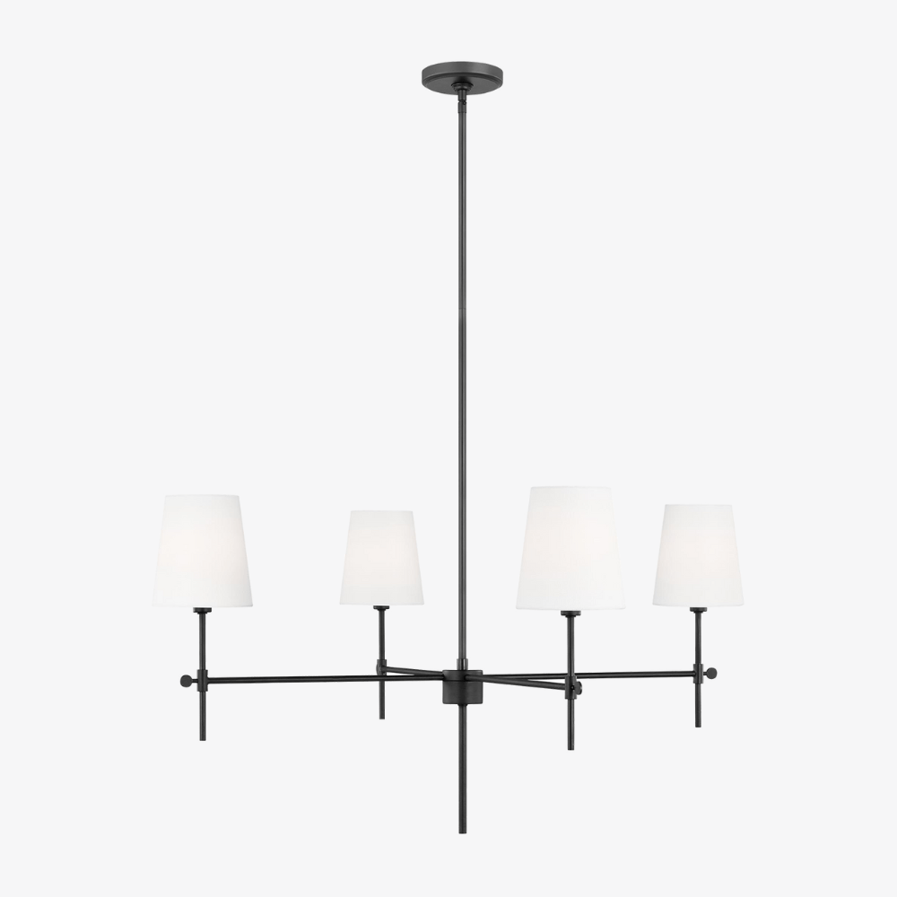 Interior Pendant Baker 4 Light Chandelier