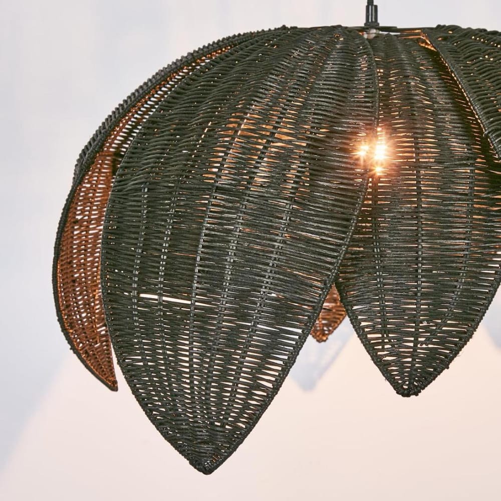 Interior Pendant Bali Large Pendant Black (Excess Stock)