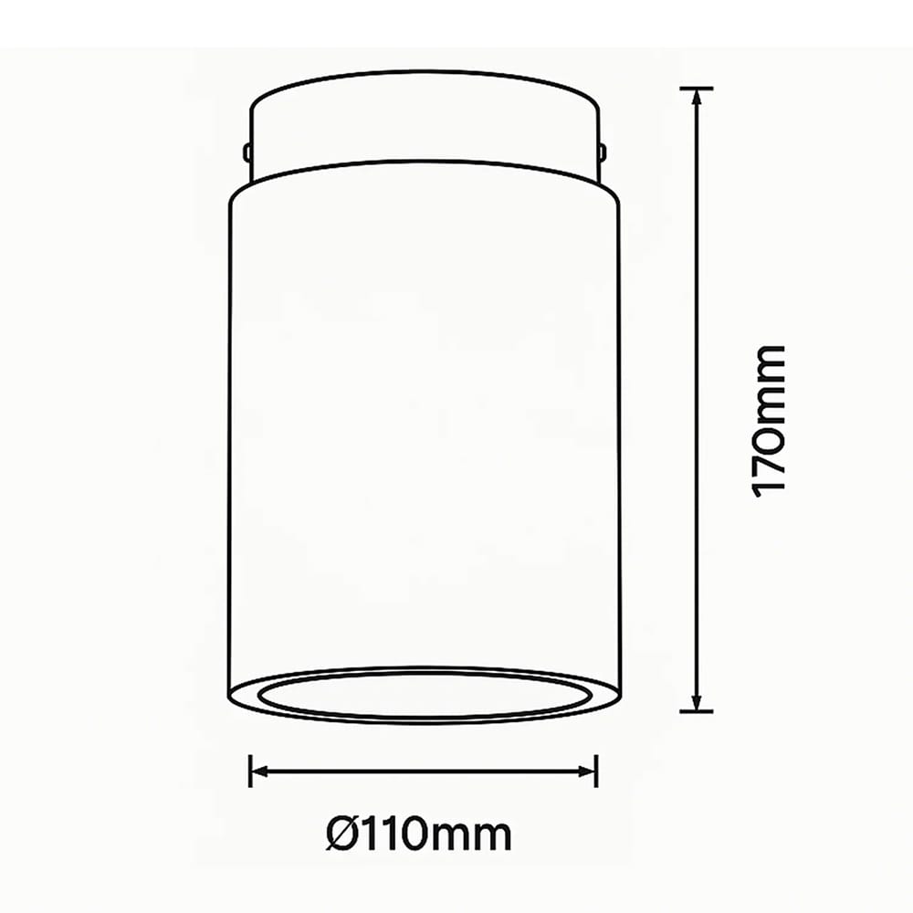 Surface Mounted Beam Stone Surface Mounted Downlight
