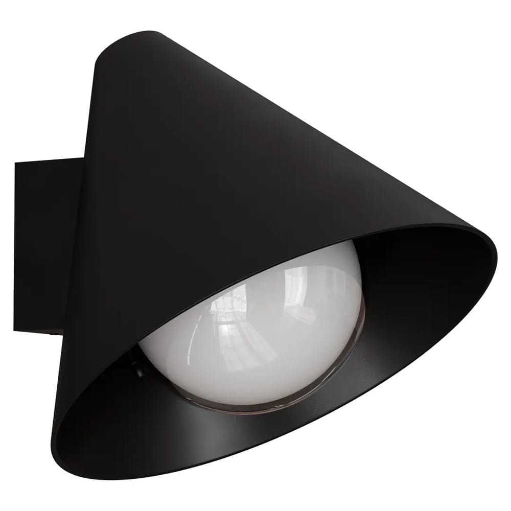 Exterior Wall Light Becard Minimalist Cone Outdoor Wall Light