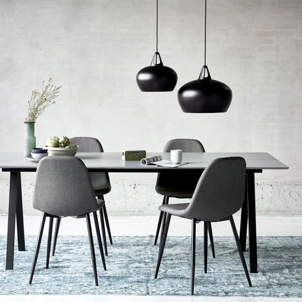 Interior Pendant Belly 29cm Pendant Black (Excess Stock)