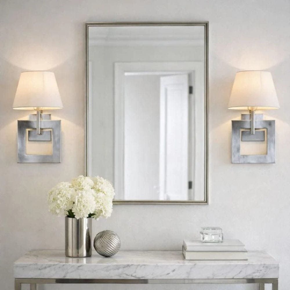 Interior Wall Light / Sconce Beverly Wall Light Polished Nickel - Base Only