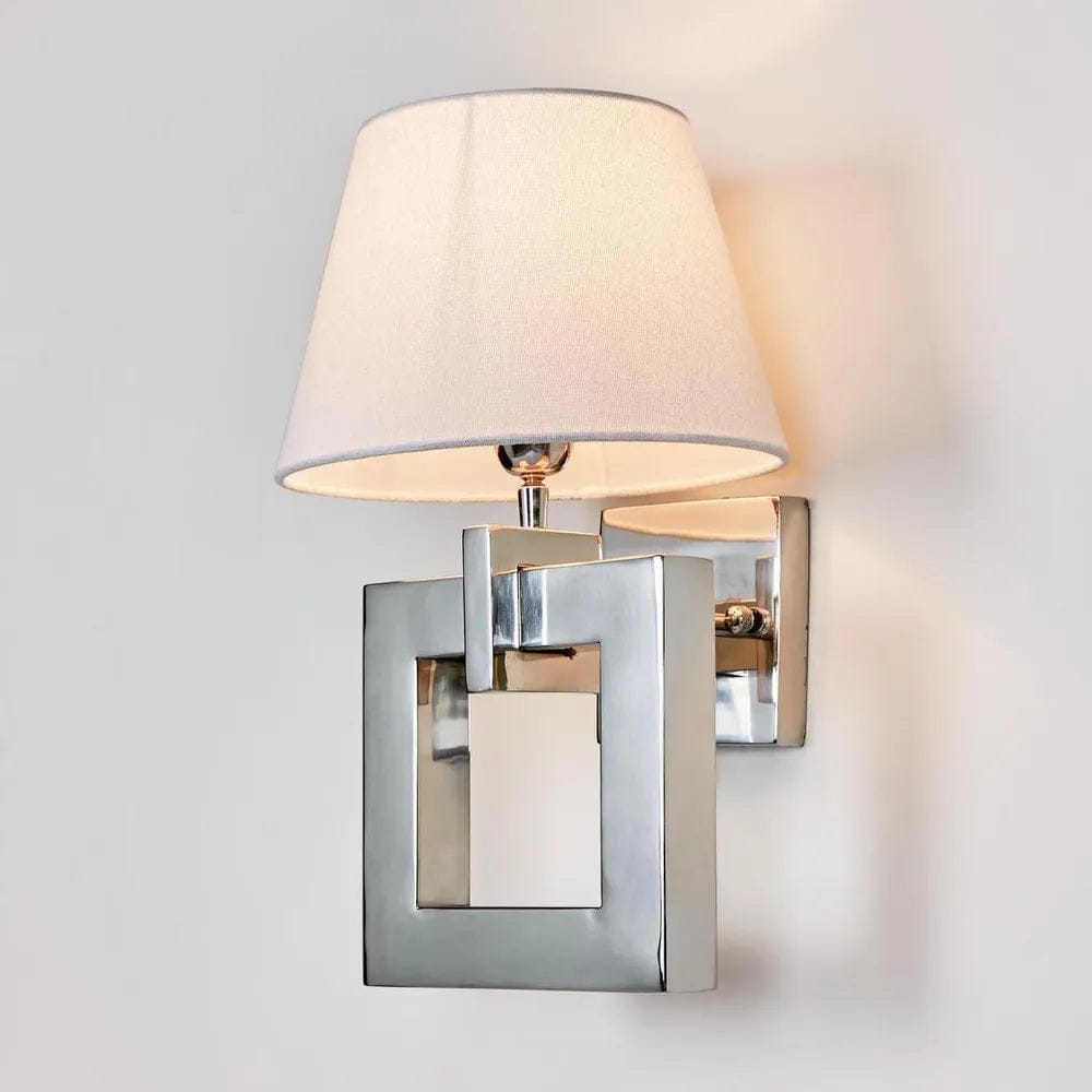 Interior Wall Light / Sconce Beverly Wall Light Polished Nickel - Base Only
