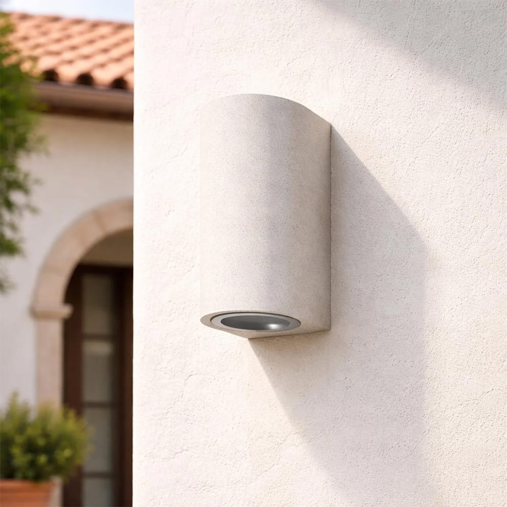 Exterior Wall Light Blaze Sandstone Outdoor Up/Down Wall Light