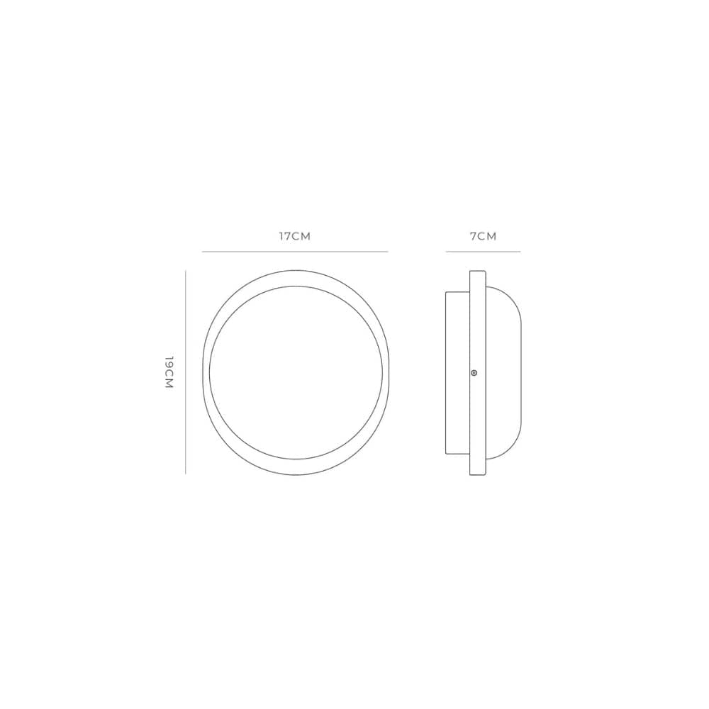 Exterior Wall Light Bode Round Wall/Ceiling Light