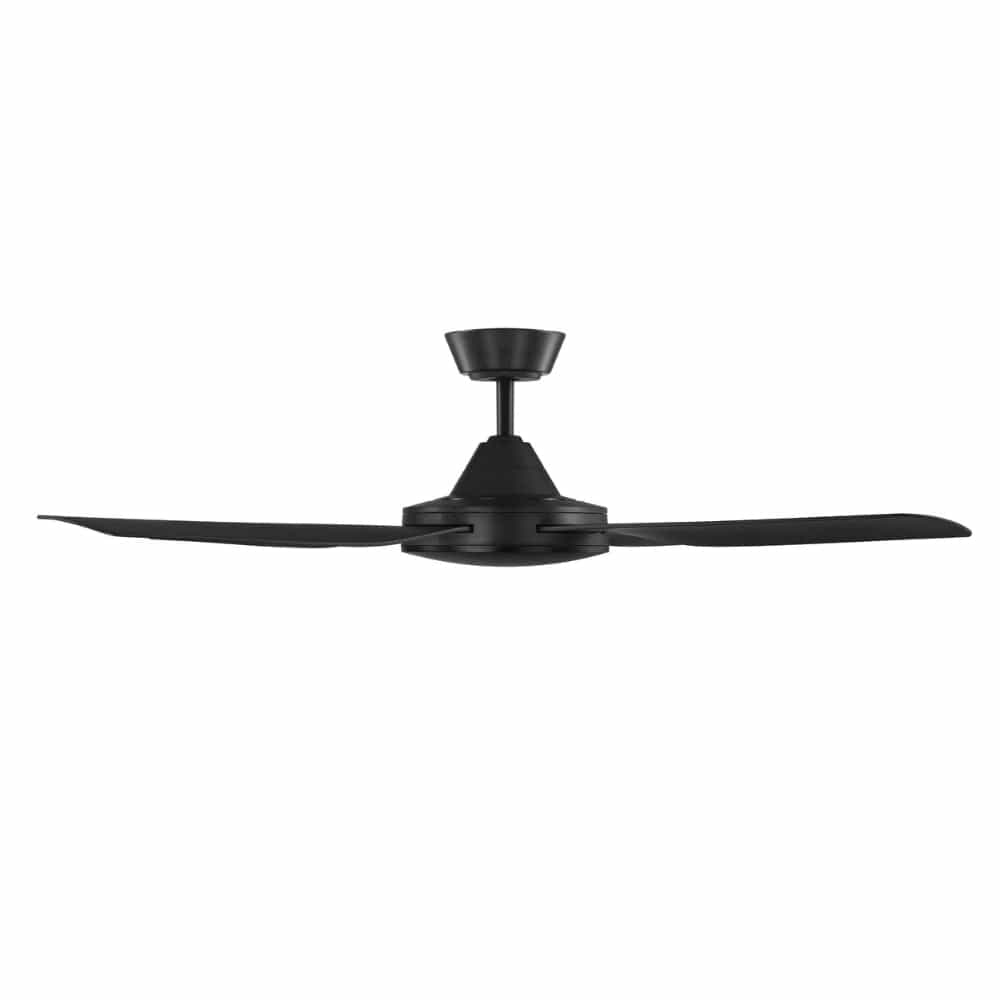 Without Light Bondi Ceiling Fan Matte Black