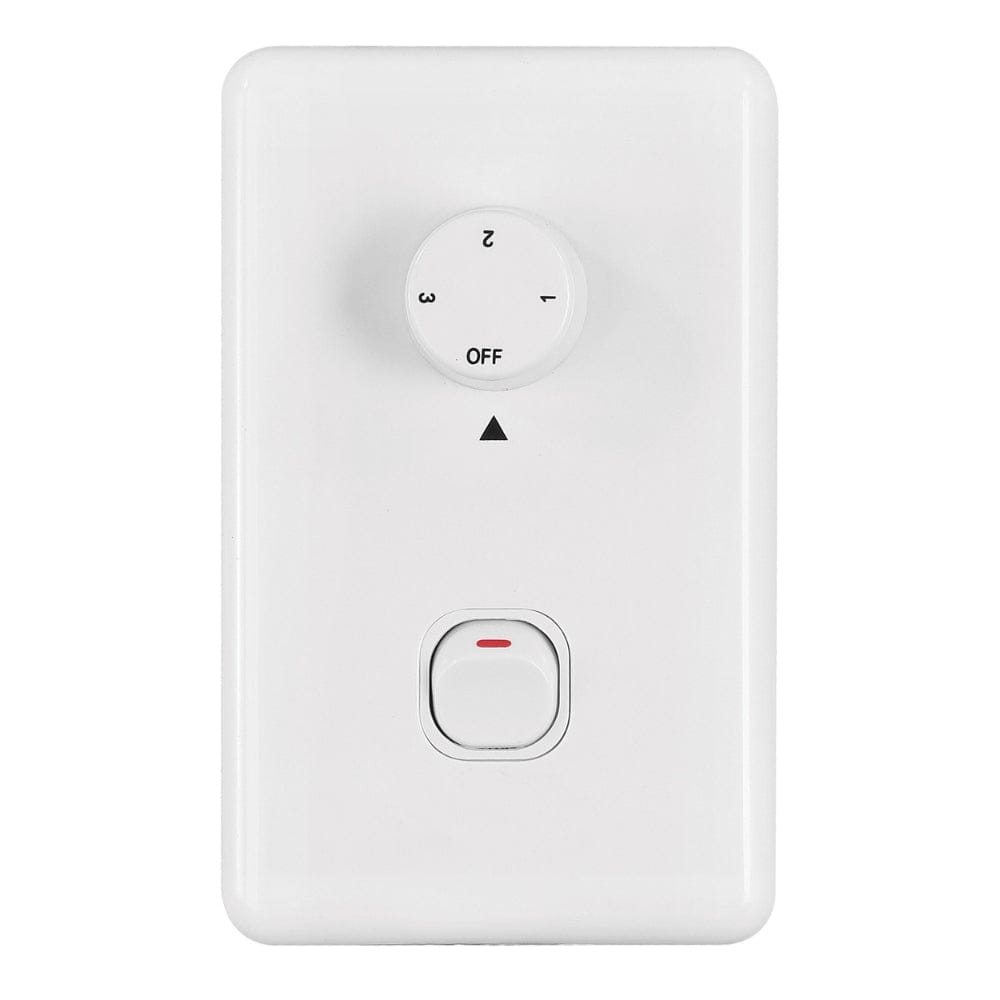 Without Light Bondi Ceiling Fan Matte White