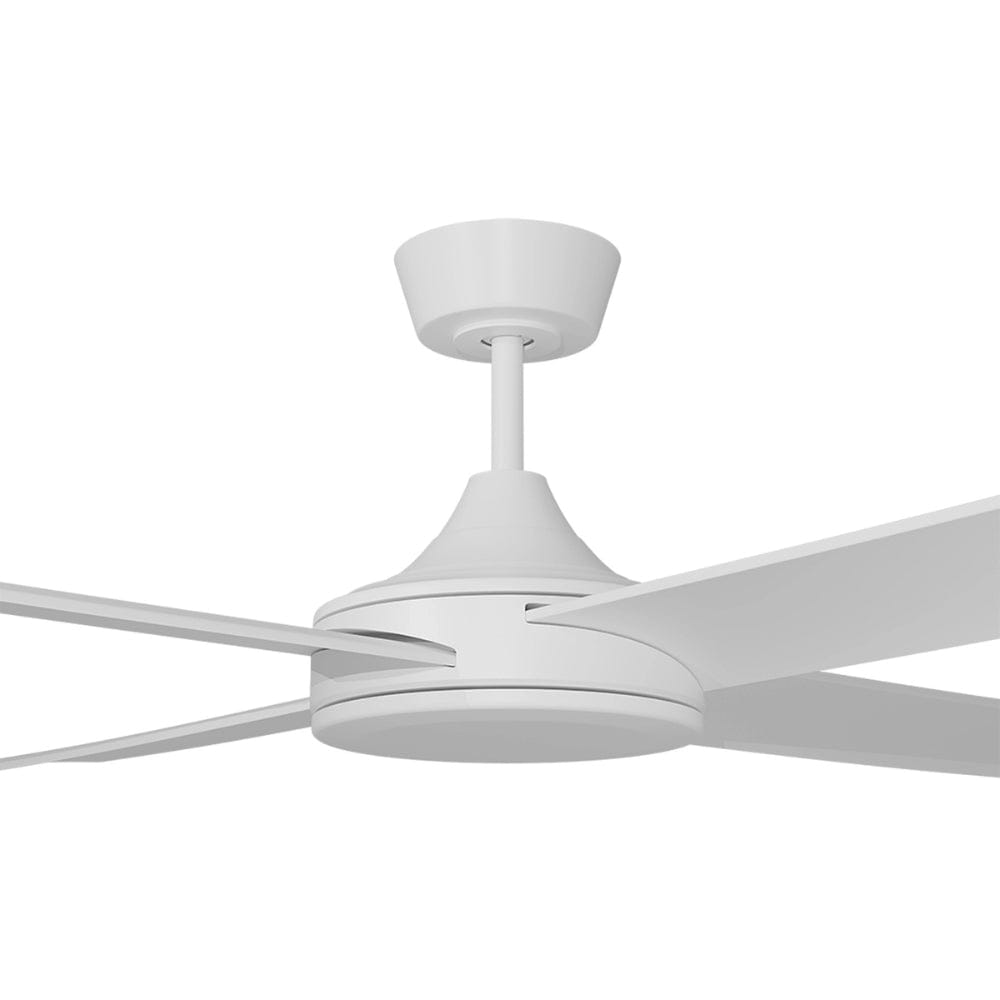 Without Light Breeze Silent DC Ceiling Fan White