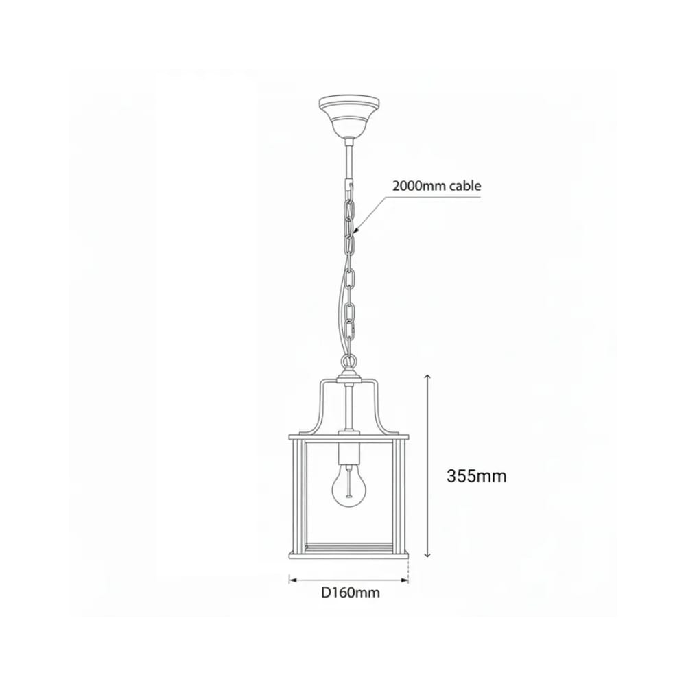 Interior Pendant Brentwood Small Pendant