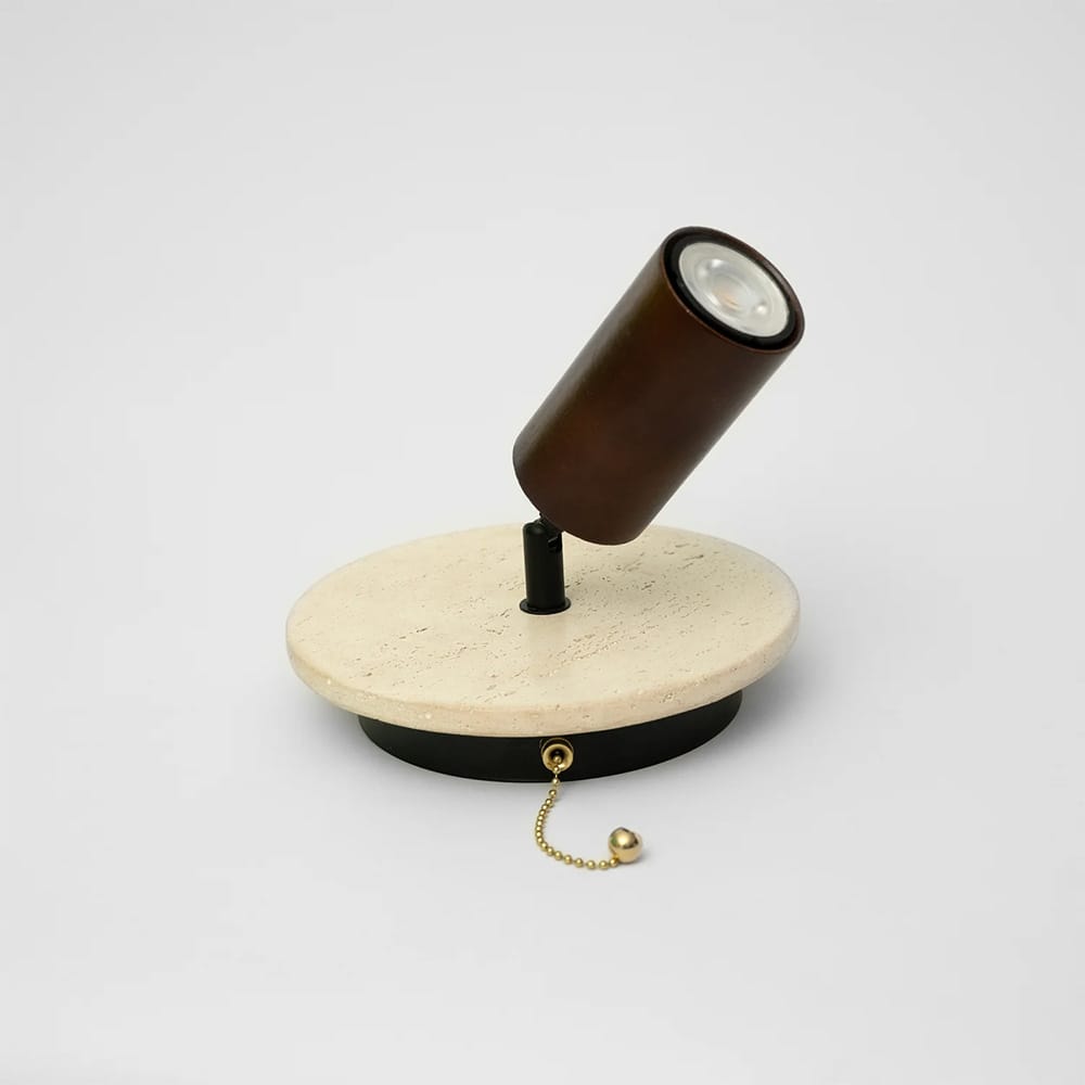 Interior Wall Light / Sconce Brim Travertine 2 in 1 Indoor Wall Light