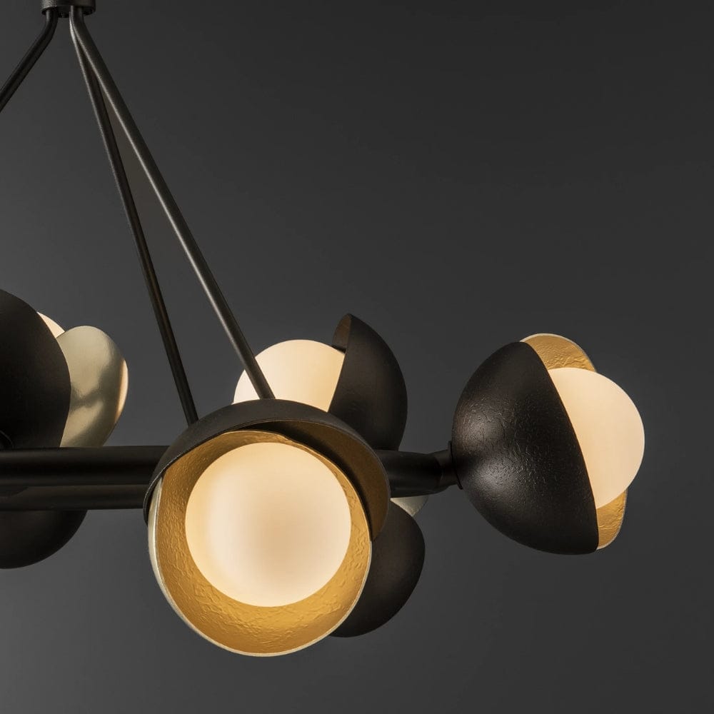Interior Pendant Brooklyn 9 Light Double Shade Ring Pendant