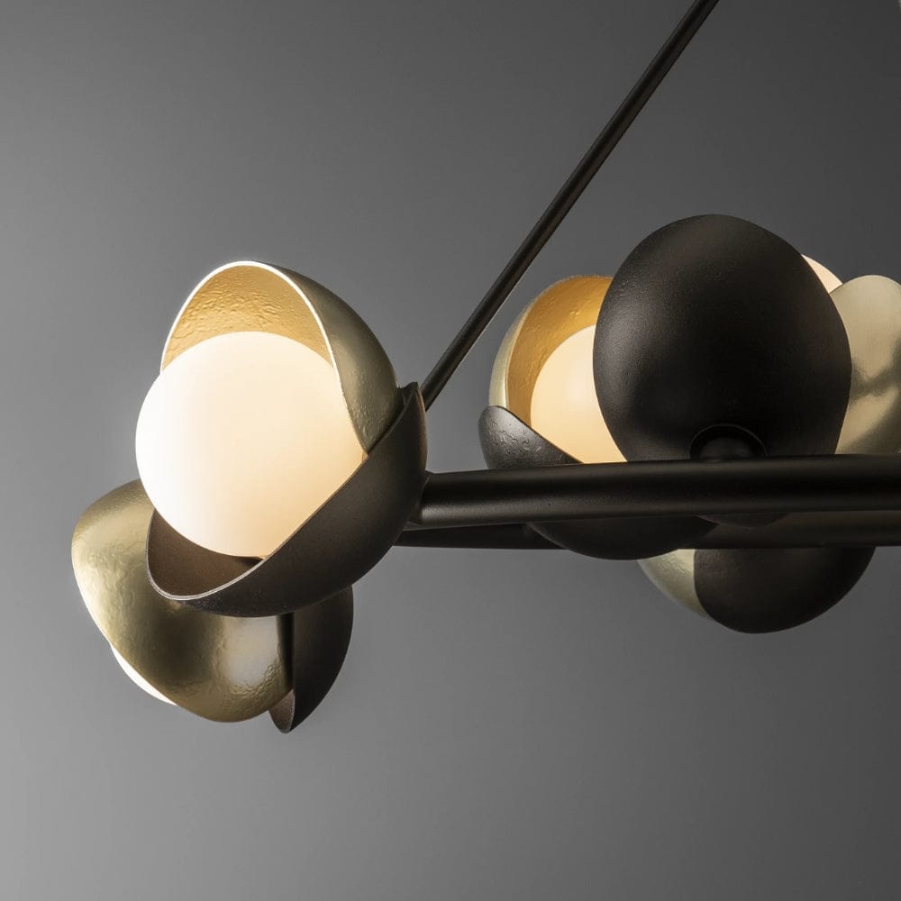Interior Pendant Brooklyn 9 Light Double Shade Ring Pendant