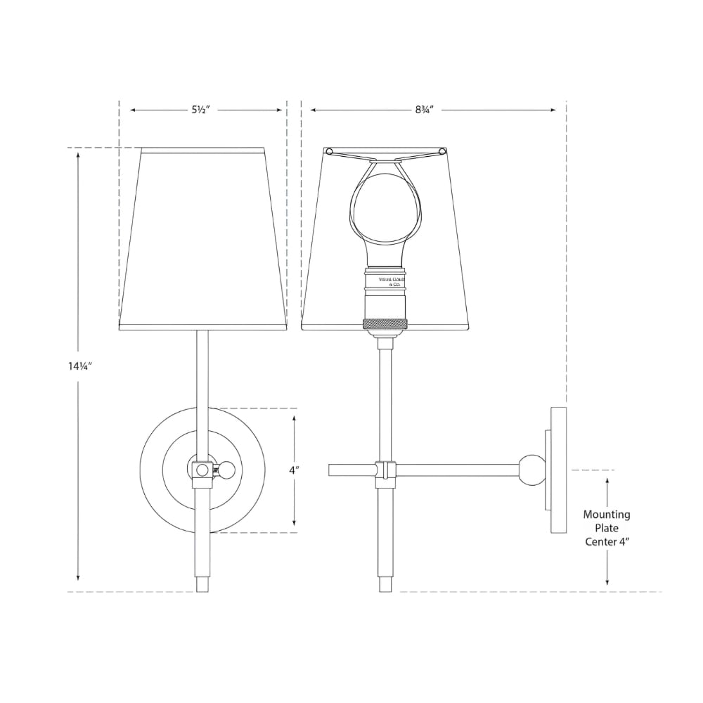 Interior Wall Light / Sconce Bryant Wall Sconce