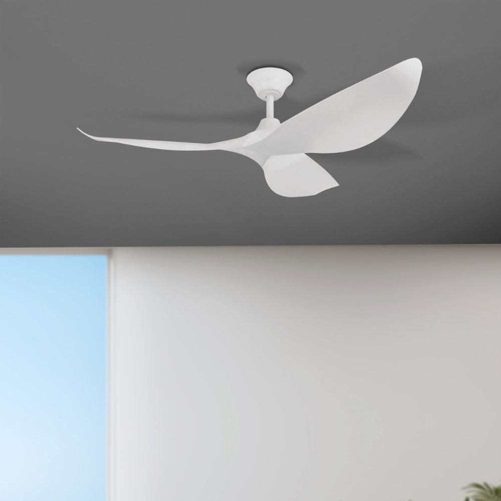 Without Light Cabarita Ceiling Fan Matte White