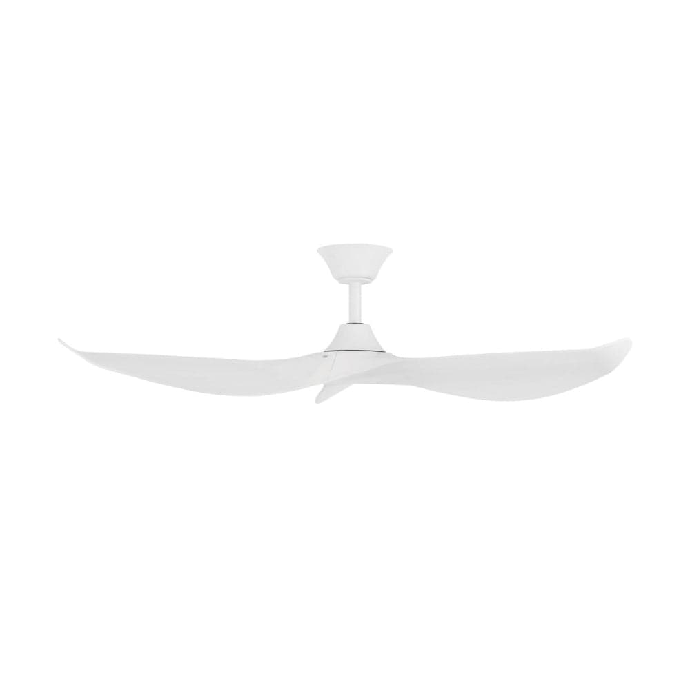 Without Light Cabarita Ceiling Fan Matte White