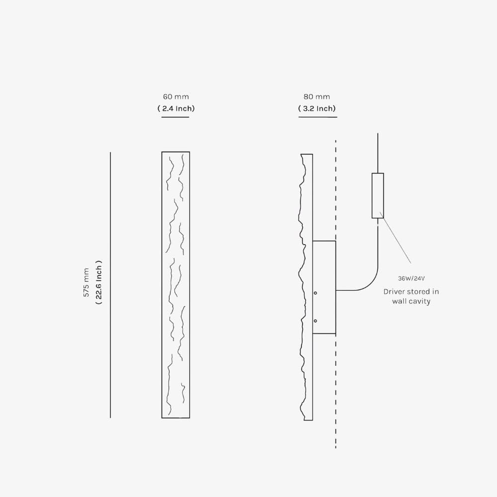 Interior Wall Light / Sconce Carst Wall Sconce