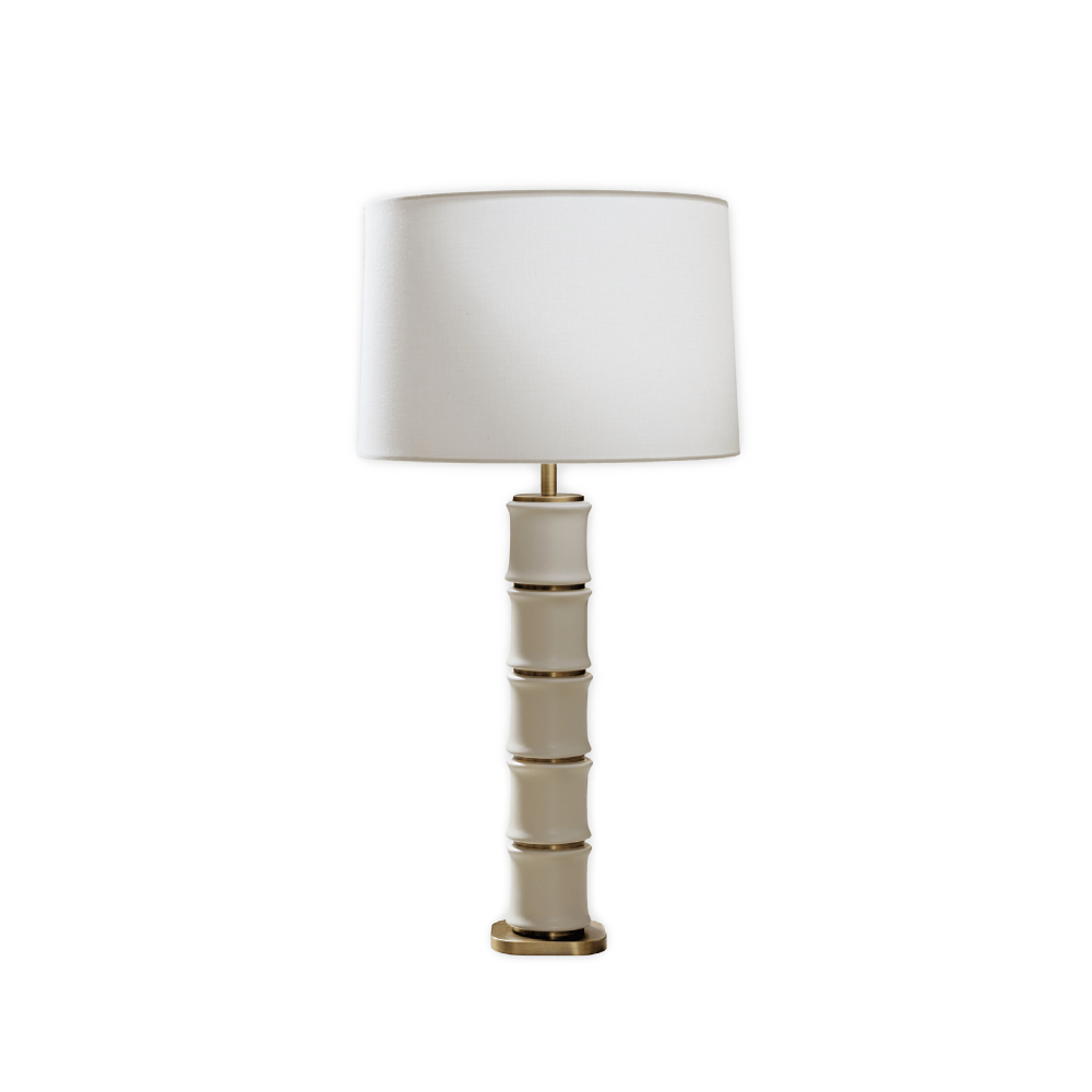 Table Lamps Ceramic Bamboo Design Table Lamp and Shade