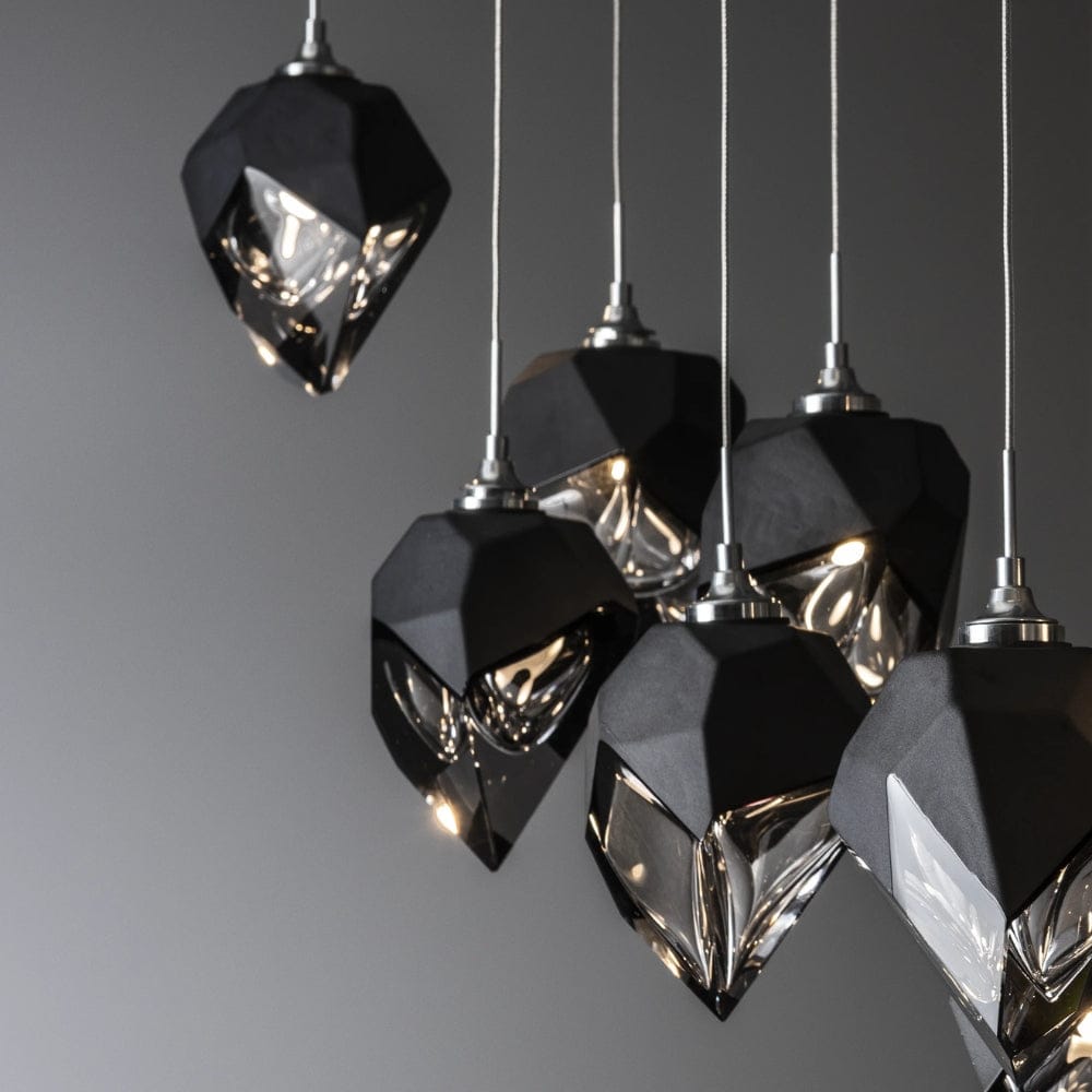 Linear Pendant Chrysalis 10 Light Small Crystal Linear Pendant