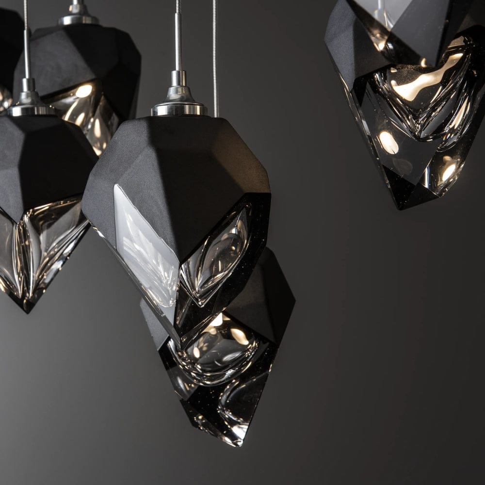 Linear Pendant Chrysalis 10 Light Small Crystal Linear Pendant