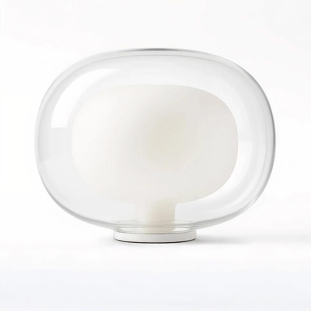 Interior Wall Light / Sconce Cielo Hand Blown Double Glass Orb Wall Light