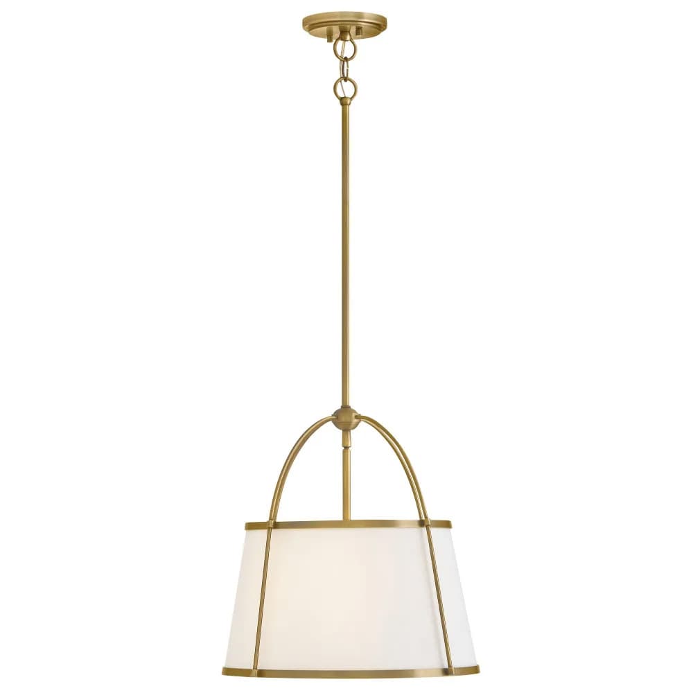Interior Pendant Clarke Medium Drum Pendant - Fabric Shade