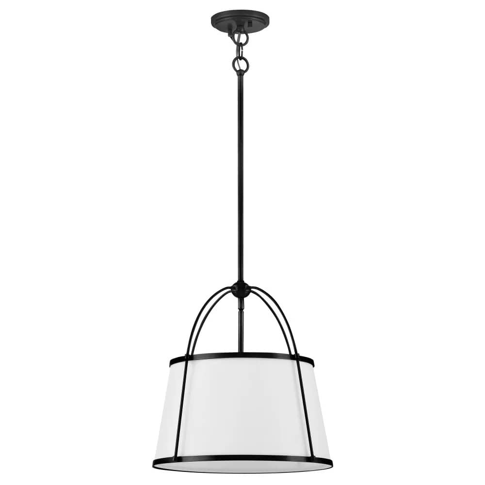 Interior Pendant Clarke Medium Drum Pendant - Fabric Shade