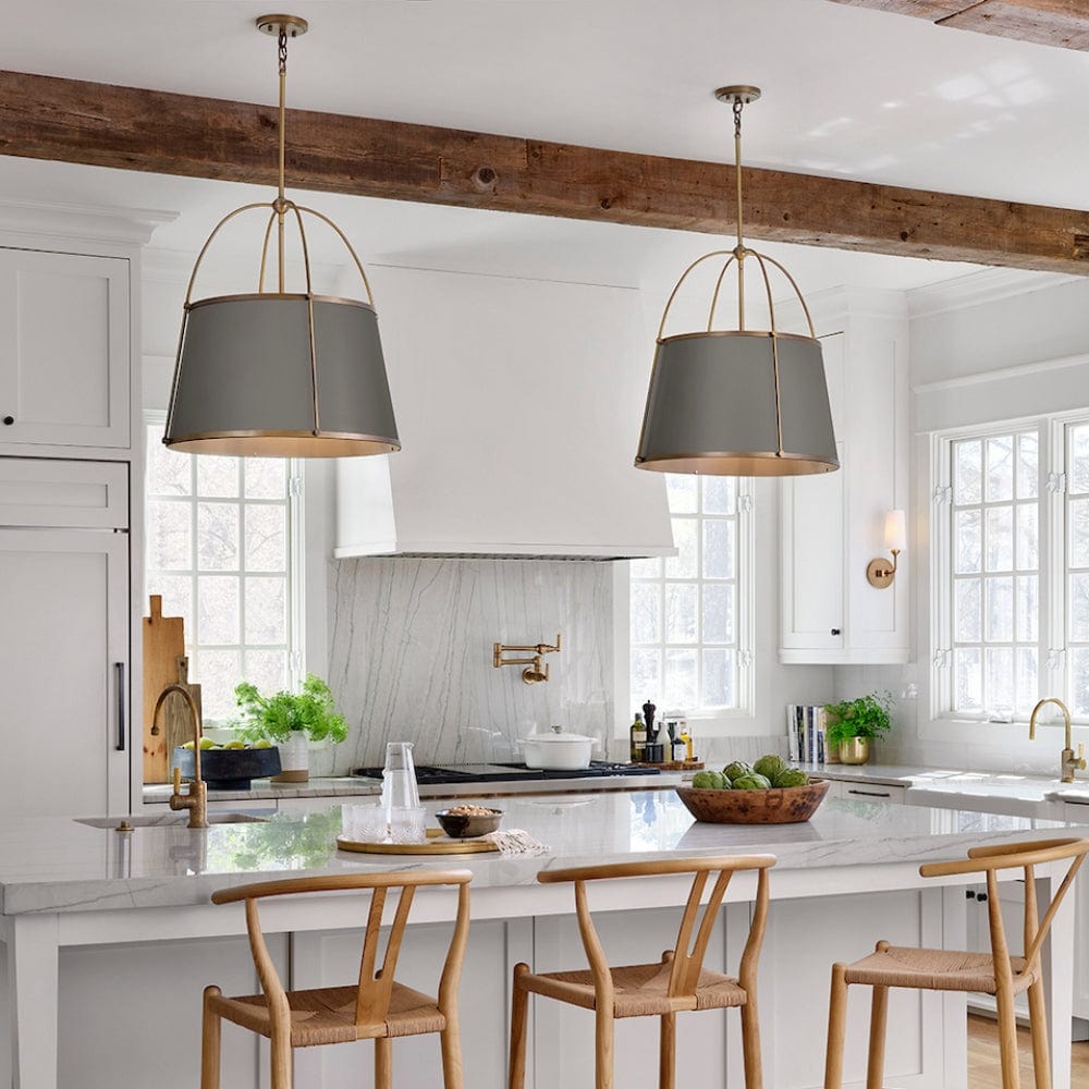 Interior Pendant / Clarke Medium Drum Pendant