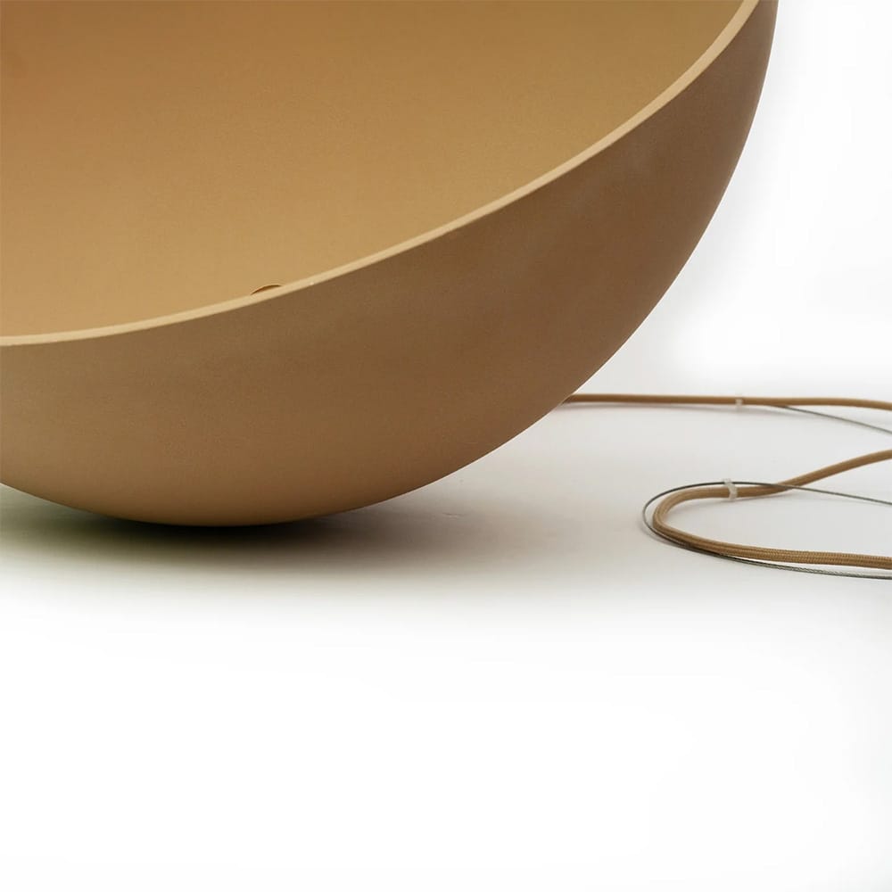 Interior Pendant Clay Dome Plaster Pendant Light