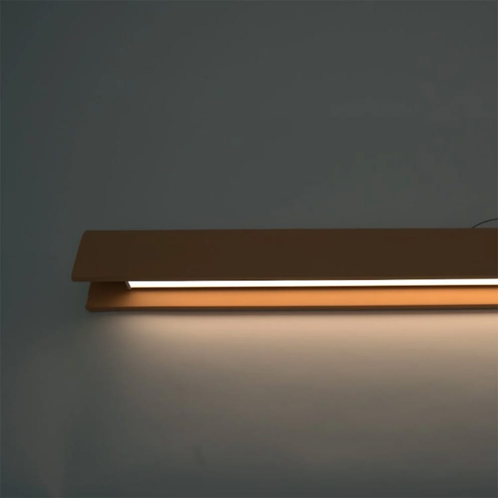 Linear Pendant Clay Linear Plaster Pendant Light