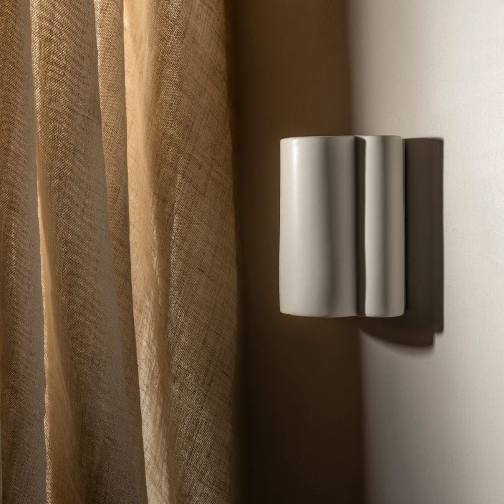 Exterior Wall Light Cloud Exterior Wall Light in Eggshell White