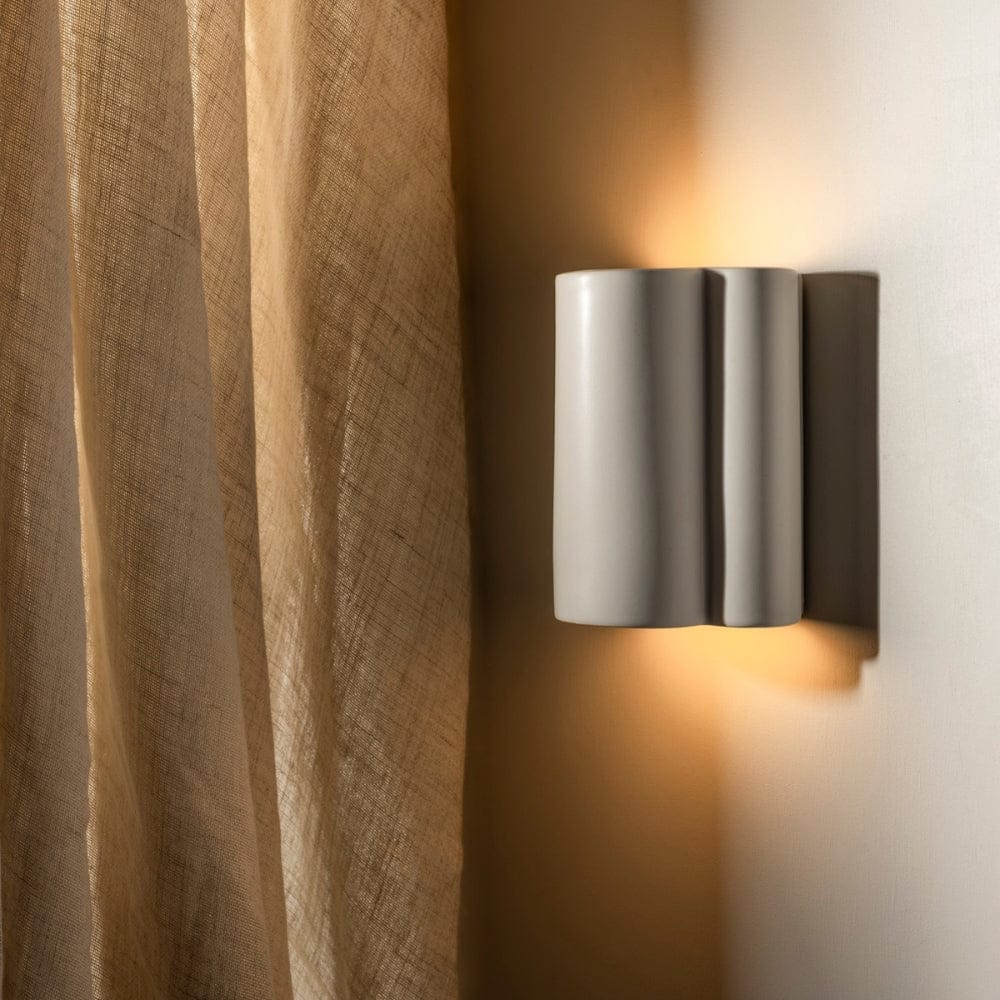 Exterior Wall Light Cloud Exterior Wall Light in Eggshell White