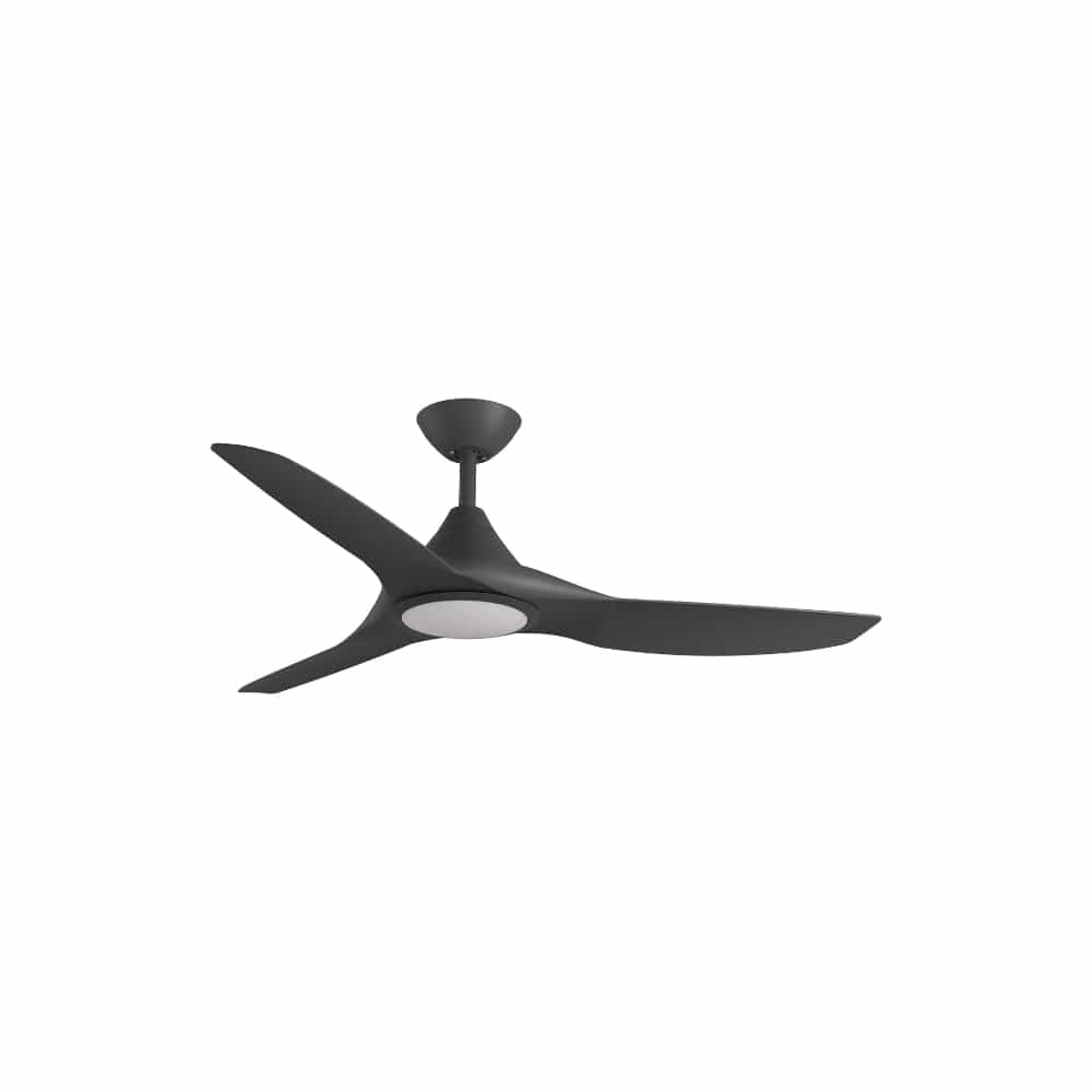 With Light ClouldFan Smart DC Ceiling Fan Black - With Light