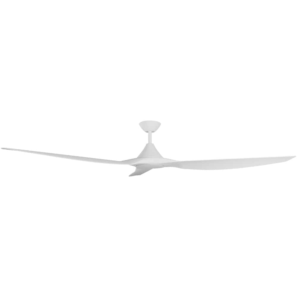 Without Light ClouldFan Smart DC Ceiling Fan White - No Light