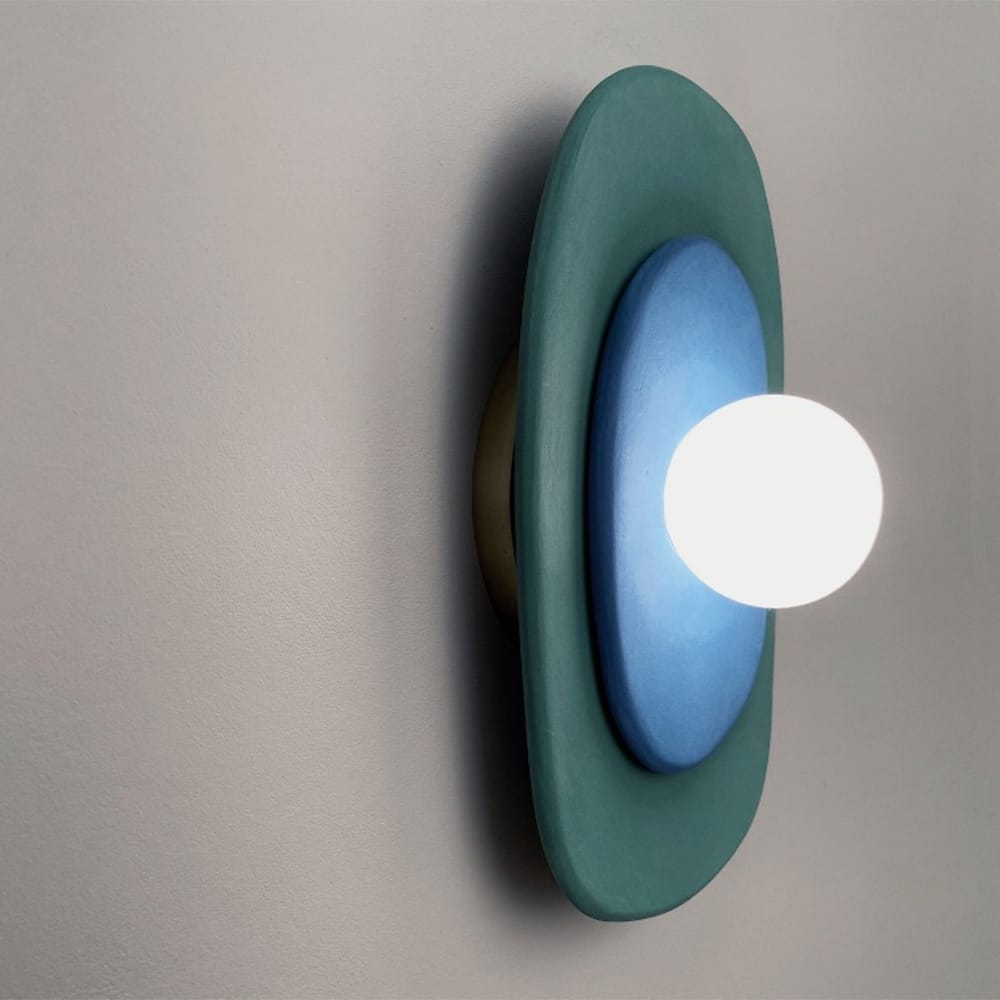 Interior Wall Light / Sconce Color Block Oval Wall Light