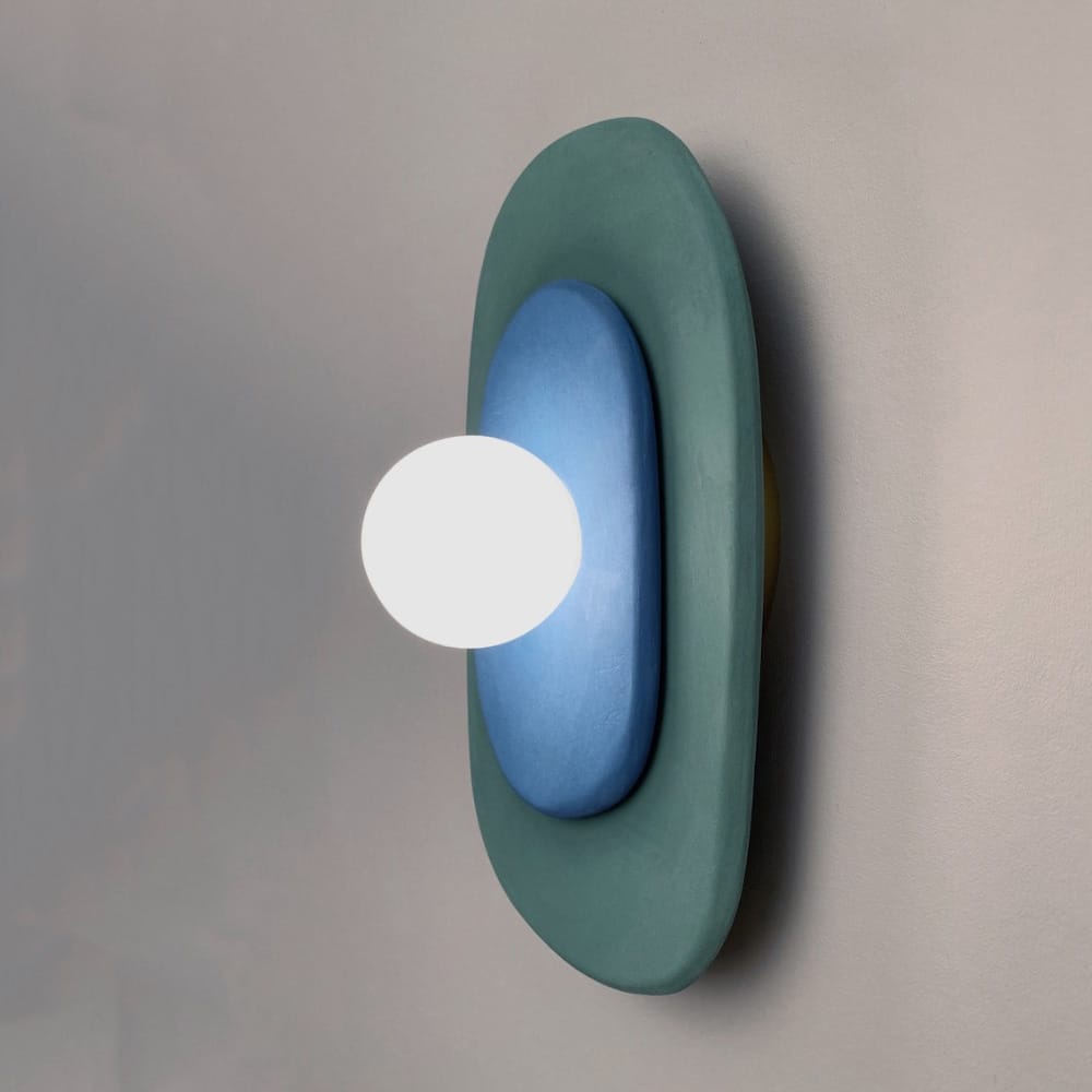 Interior Wall Light / Sconce Color Block Oval Wall Light