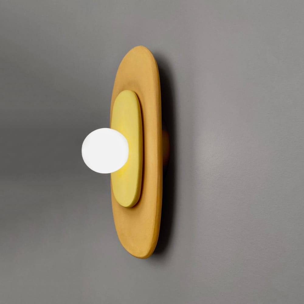 Interior Wall Light / Sconce Color Block Oval Wall Light