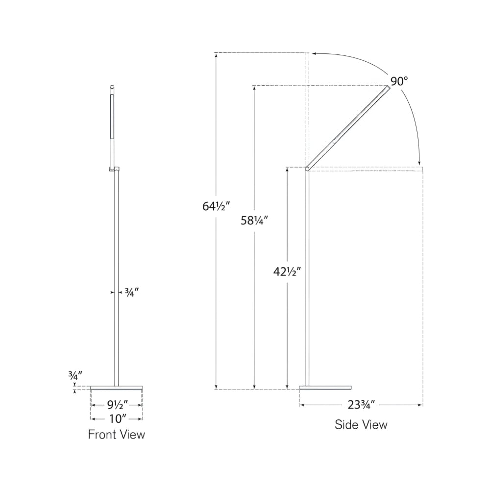 Floor Lamps Cona Large Articulating Floor Lamp