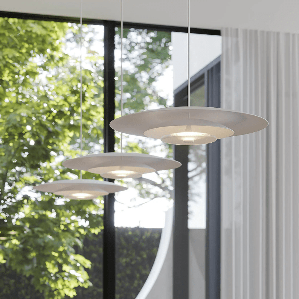 Interior Pendant Coral Duo Dome Pendant