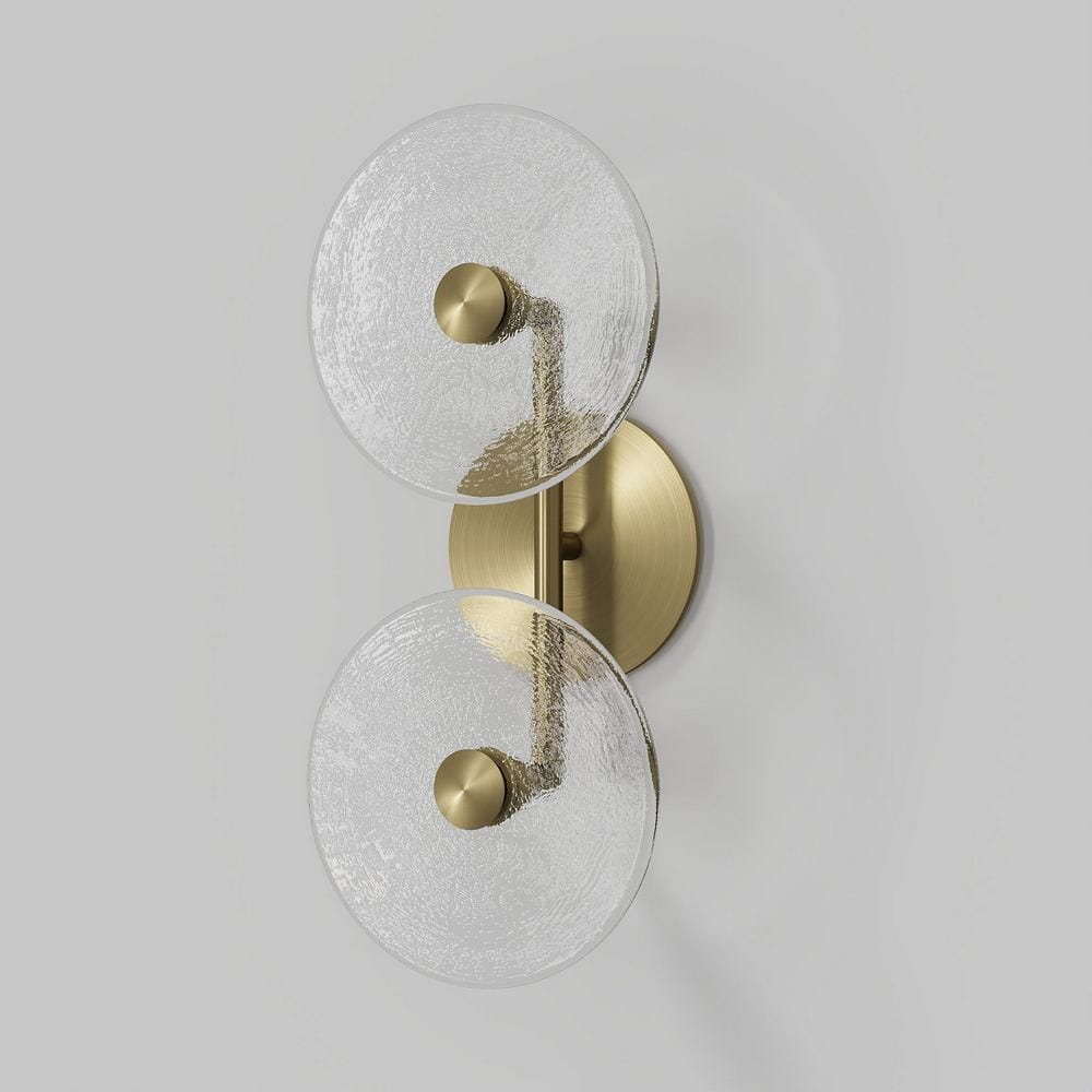 Exterior Wall Light Coral Duo Rod (Centred) Wall Sconce