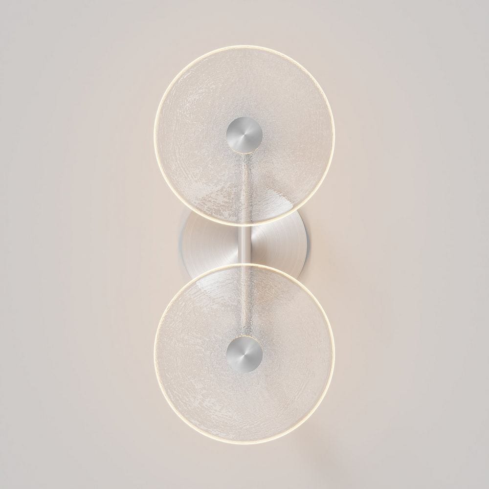 Exterior Wall Light Coral Duo Rod (Centred) Wall Sconce