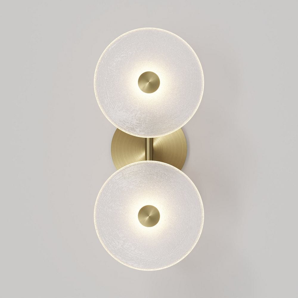 Exterior Wall Light Coral Duo Rod (Centred) Wall Sconce